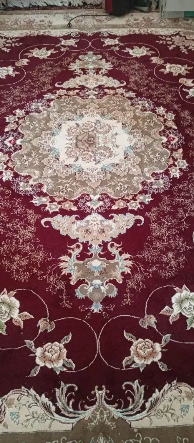 فروش فرش 12 متری و ساعت در حد نو|فرش|نورآباد, |دیوار