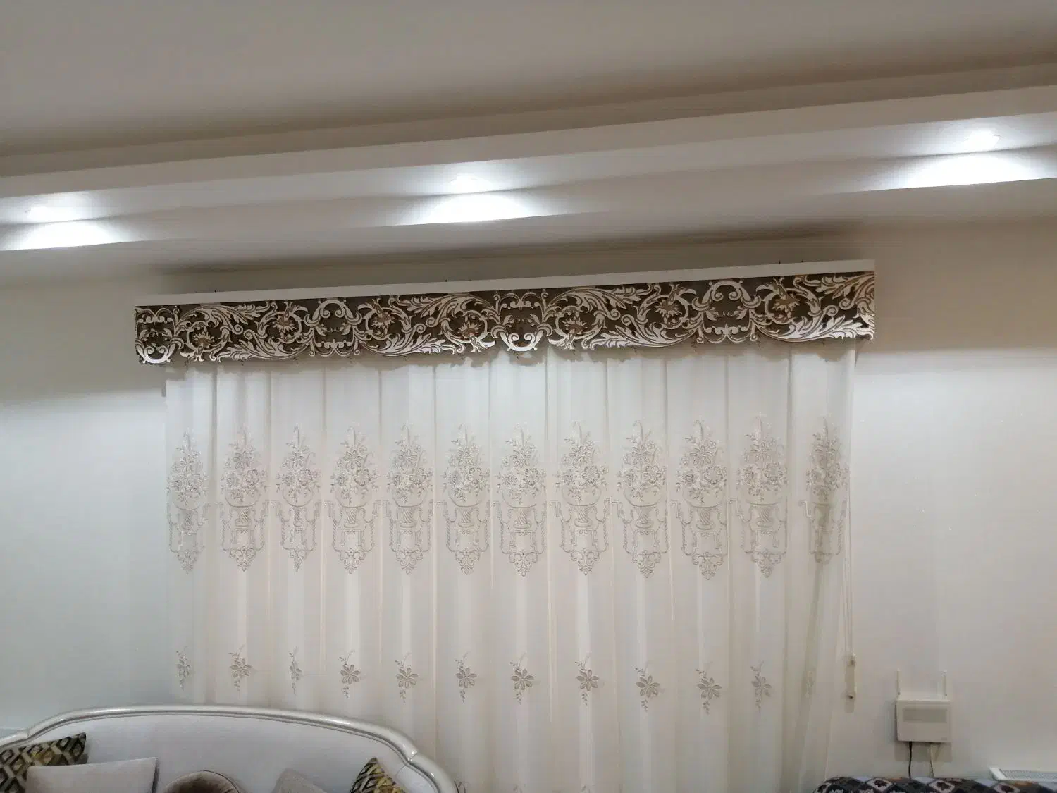 پرده آماده جهت نصب|پرده، رانر، رومیزی|قائم‌شهر, |دیوار