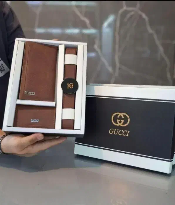 ست کادویی کیف پول، کمربند و جاکارتی|کیف، کفش، کمربند|اردبیل, |دیوار