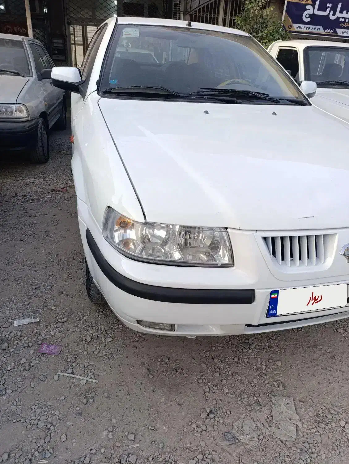 سمند 92  بی رنگ|خودرو سواری و وانت|گنبد کاووس, |دیوار