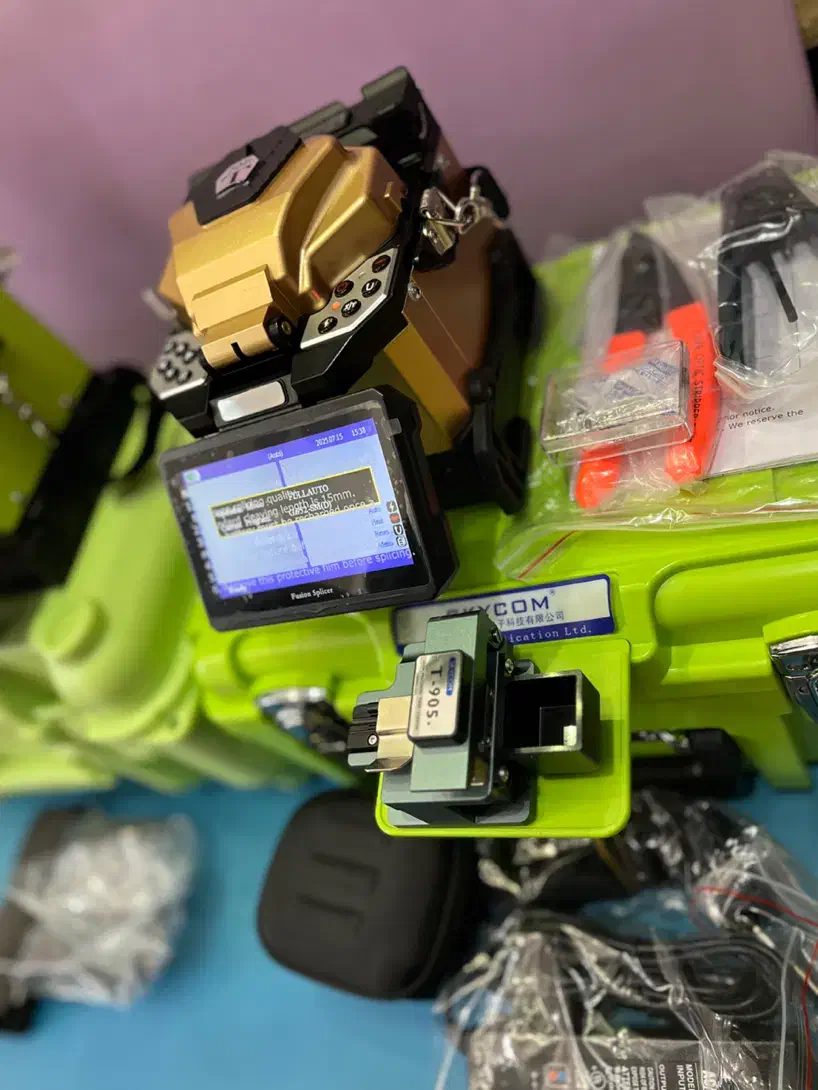 دستگاه فیوژن فیبر نوری T308 اسکای کام|مودم و تجهیزات شبکه|تهران, میرداماد|دیوار