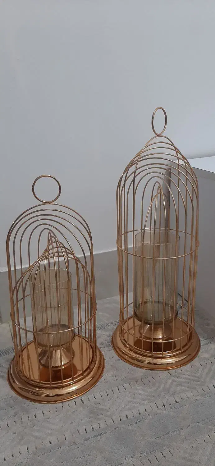 فانوس و جا شمعی کنار سالنی و دکوری|صنایع دستی و سایر لوازم تزئینی|فاضل آباد, |دیوار