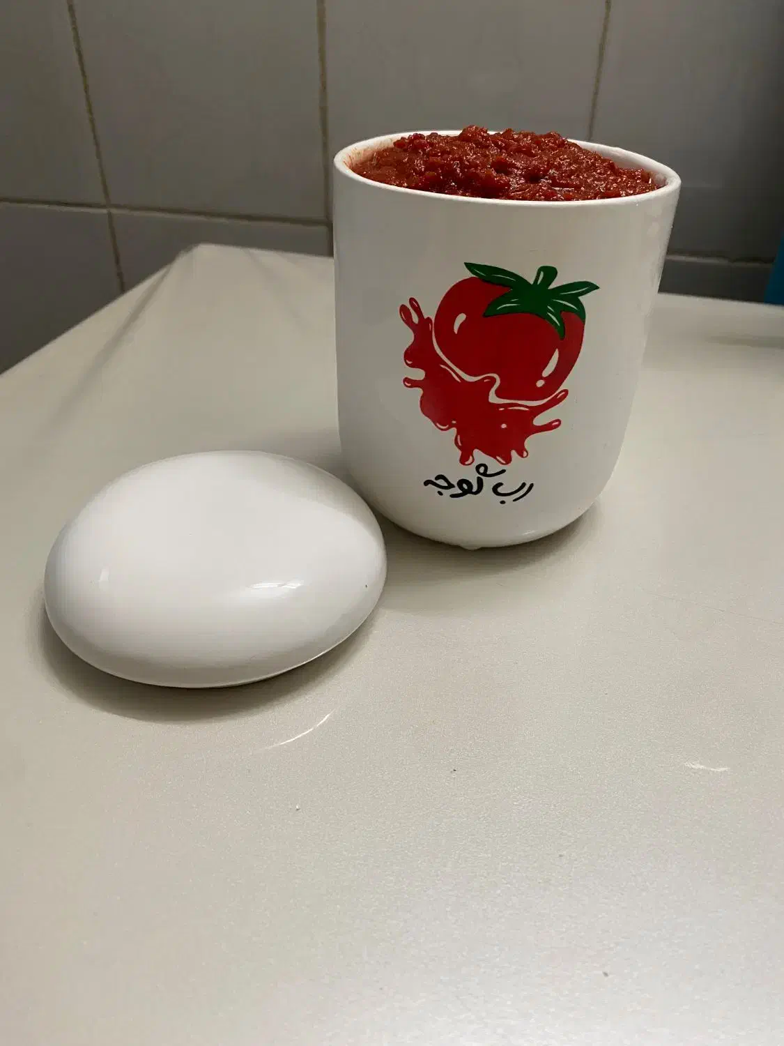 ظرف رب سرامیکی|ظروف نگهدارنده، پلاستیکی، یک‌بارمصرف|قم, آزادگان|دیوار