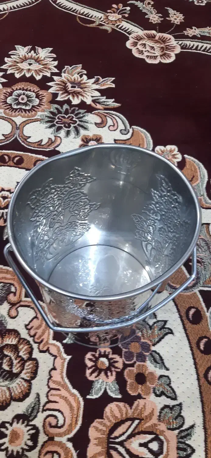 سطل زباله استیل|لوازم نظافت|قم, علی آباد سعدگان|دیوار