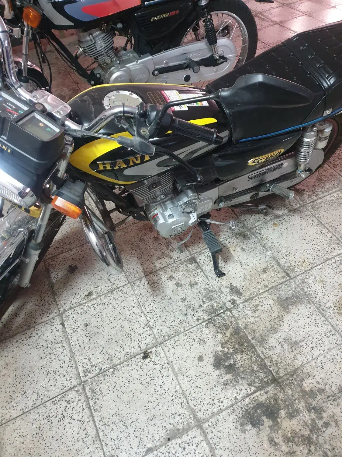 موتور هانی مدل1404چهارماه کار 150 استارتی|موتورسیکلت|سبزوار, فیاض|دیوار