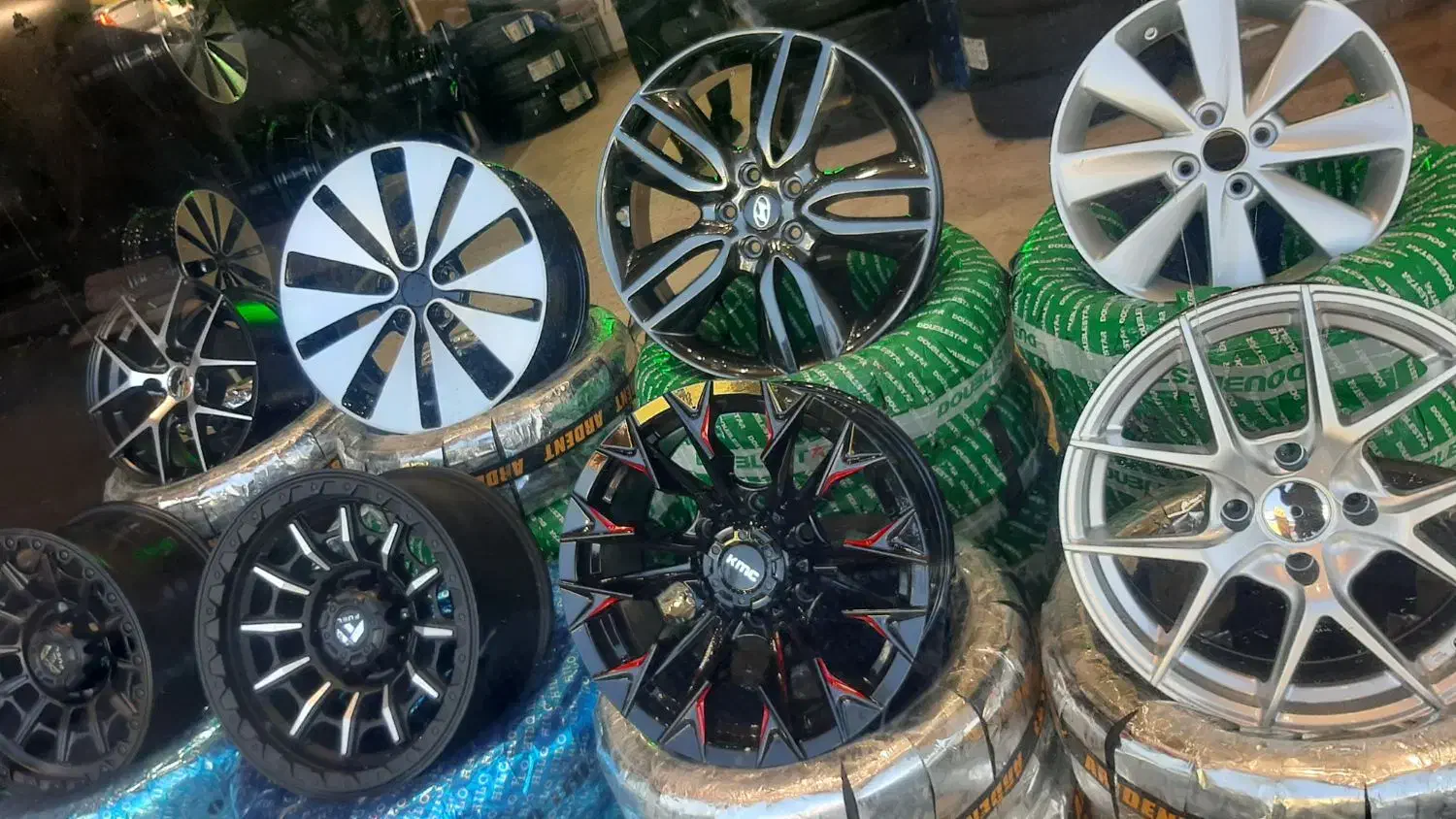 فروش رینگ و لاستیک سواری و افرودی (عمده و خرده)|قطعات یدکی و لوازم جانبی|تبریز, |دیوار