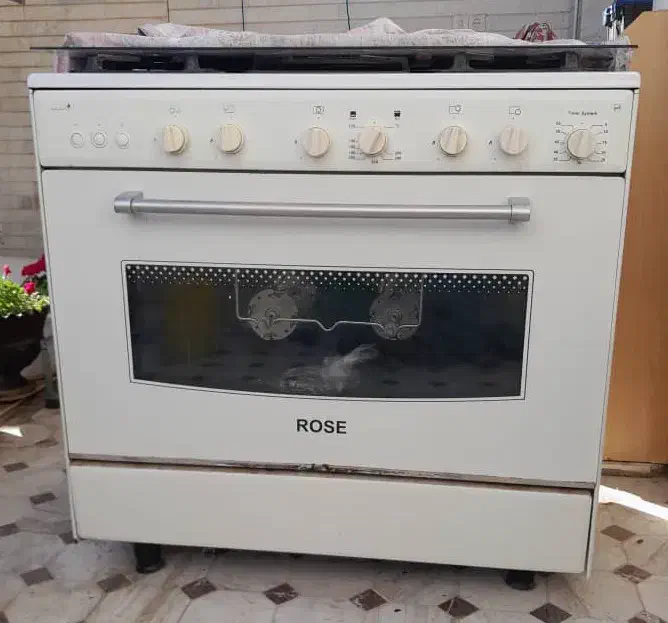 گاز فر دار ۵ شعله|اجاق گاز و لوازم برقی پختوپز|شاهرود, |دیوار