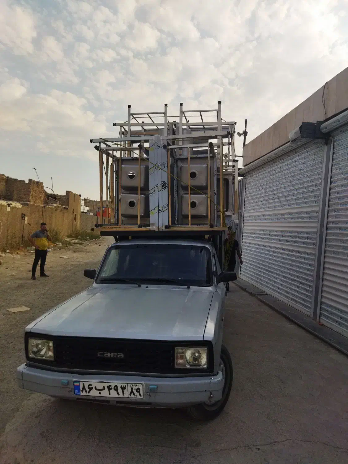 حمل بار مزدا وانت شبانه روزی|خدمات حمل و نقل|تاکستان, |دیوار