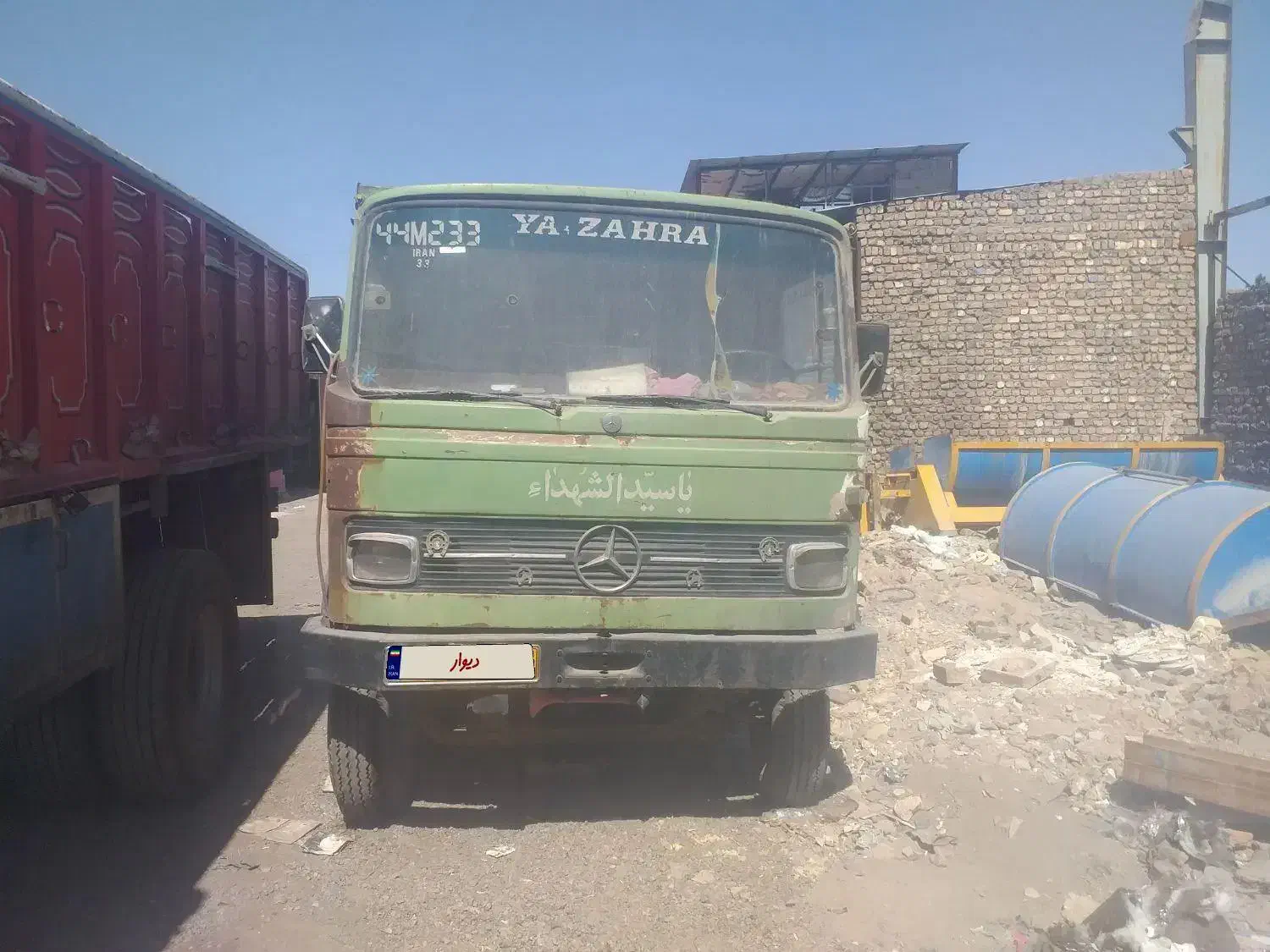 خاور کمپرسی|خودرو سنگین|قم, نیروگاه|دیوار