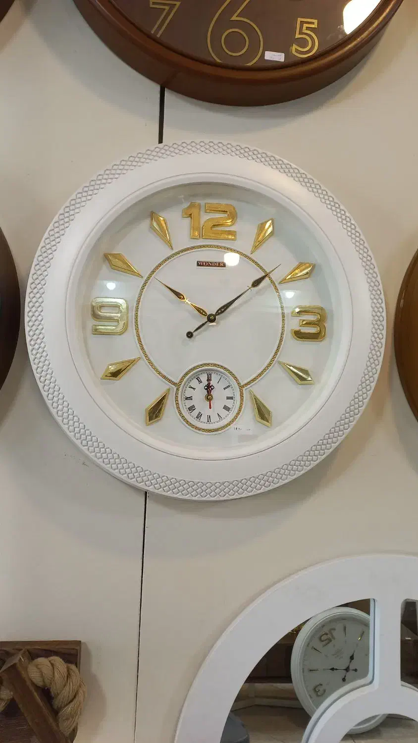 ساعت دیواری دوموتور قطر ۶۰|ساعت دیواری و تزئینی|کاشمر, |دیوار