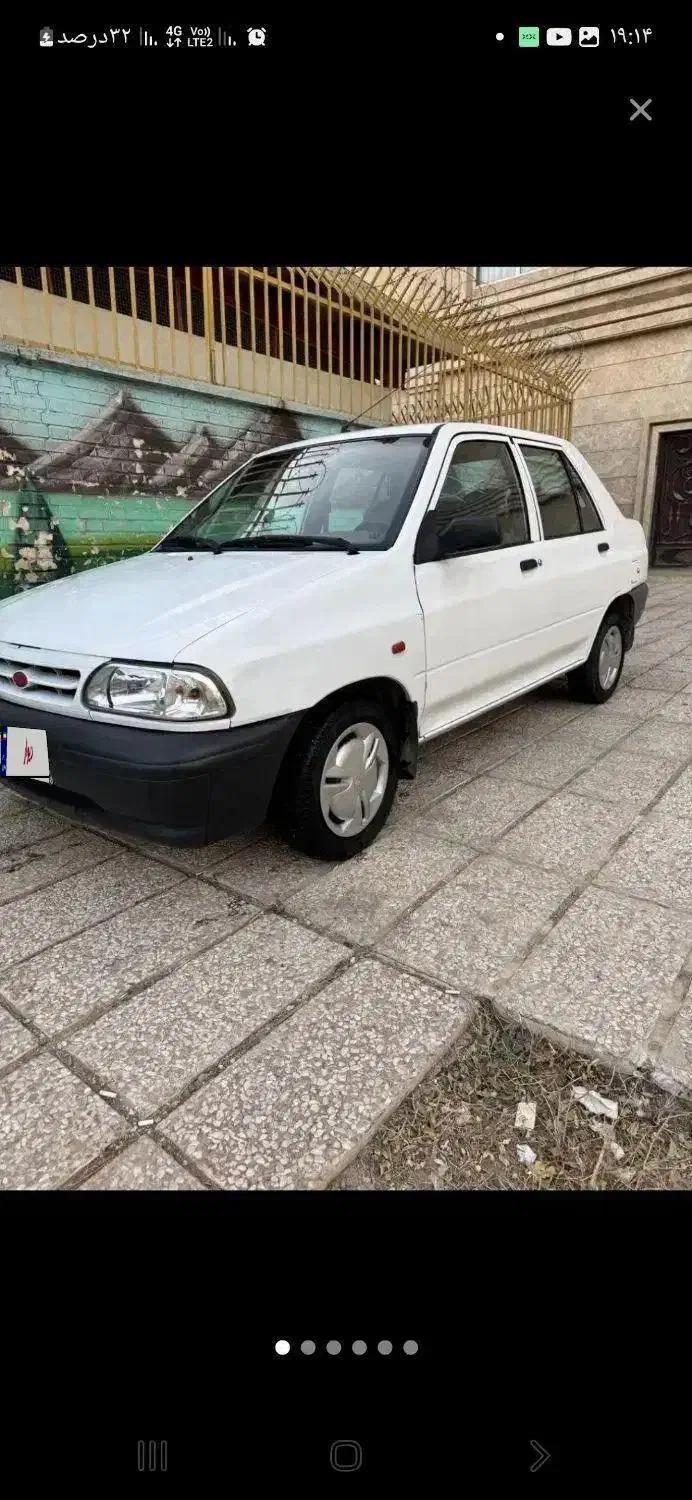 پراید مدل۹۷ بی رنگ در حد دوگانه|خودرو سواری و وانت|تایباد, |دیوار