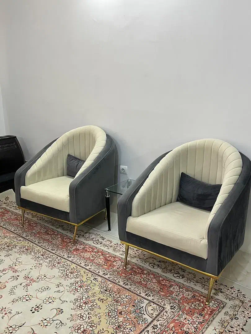 مبل پنج نفره بسیار تمیز|مبلمان خانگی و میز عسلی|مشهد, امیریه|دیوار