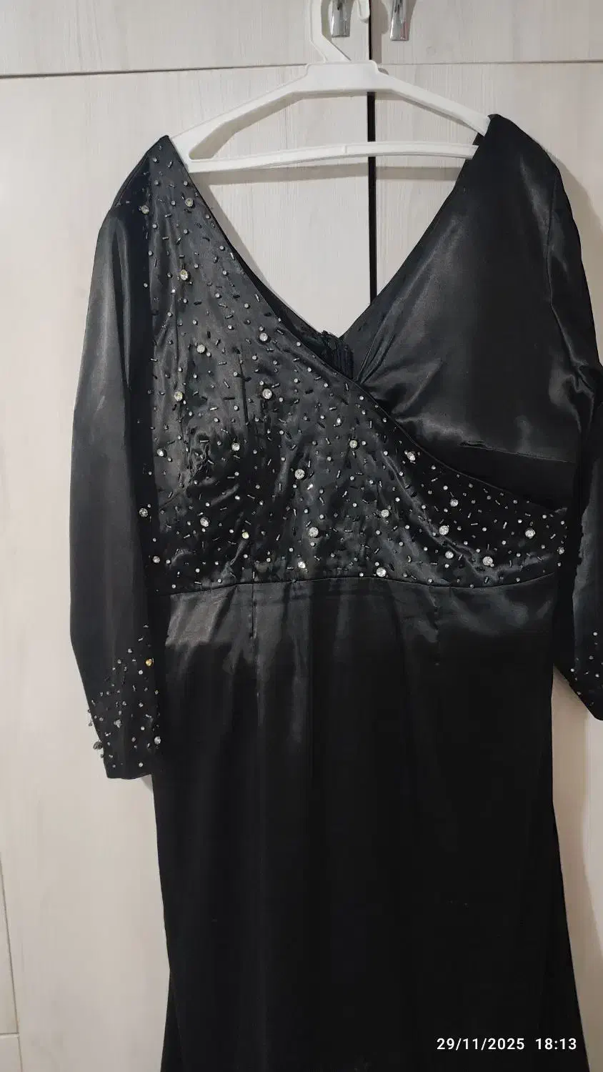 پیراهن مجلسی ،مشکی|لباس|قوچان, |دیوار