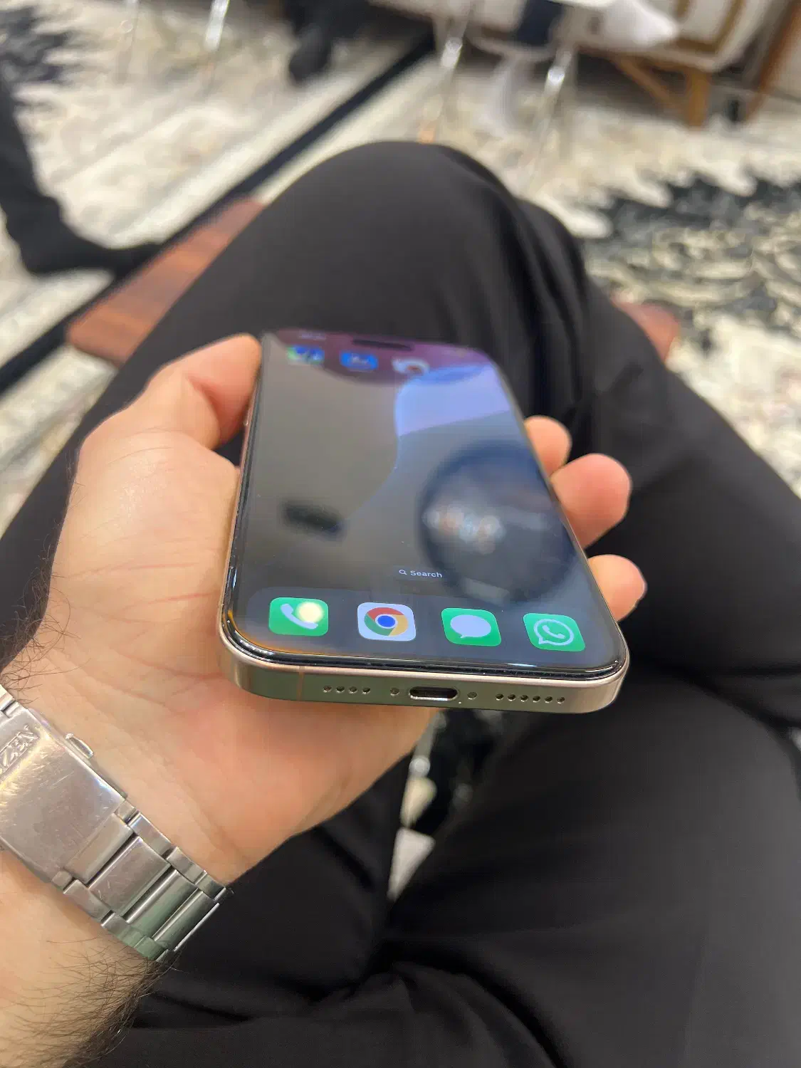 آیفون ۱۶ پرومکس ۲۵۶ نو رجیستر هلس ۱۰۰|موبایل|آمل, |دیوار