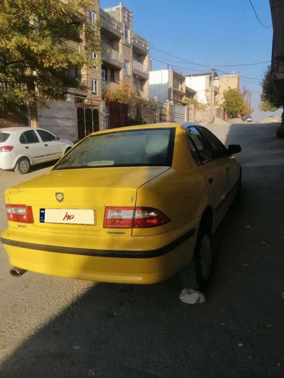 سمند زرد خطی|خودرو سواری و وانت|نورآباد, |دیوار