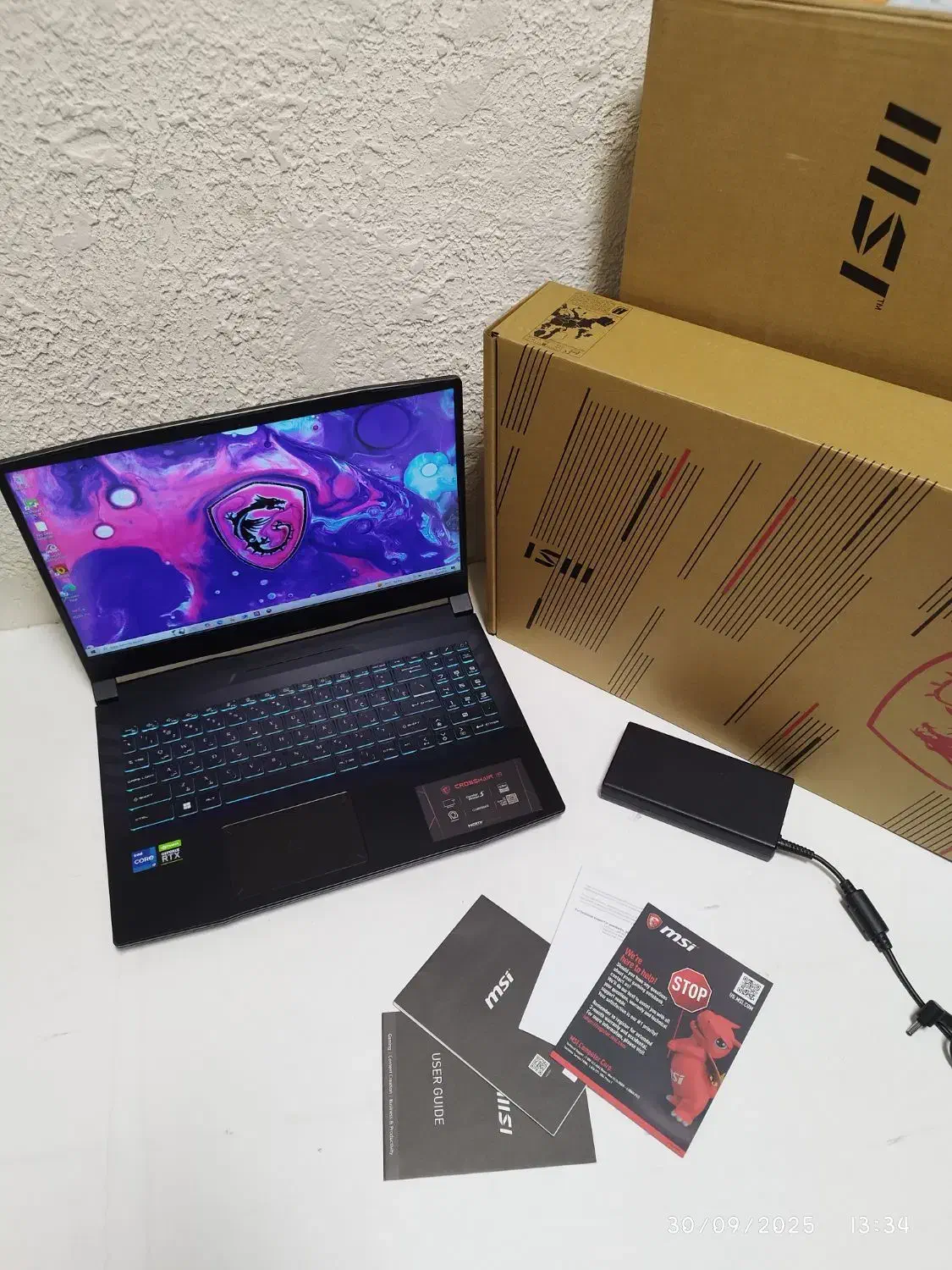 لپتاپ گیمینگ MSI CROSSHAIR 15 i7 11th RTX 3060 6G|رایانه همراه|تهران, جمهوری|دیوار