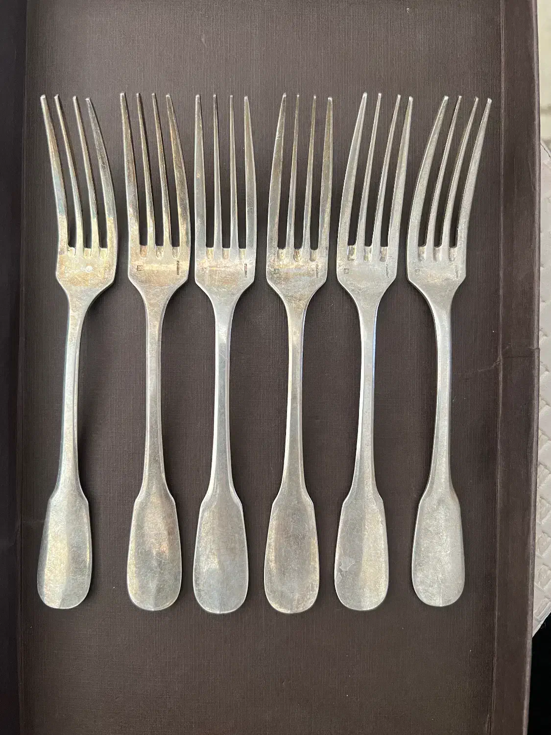 ست چاقو و چنگال با روکش نقره کریستوفل فرانسه|کلکسیون اشیاء عتیقه|تهران, یوسفآباد|دیوار