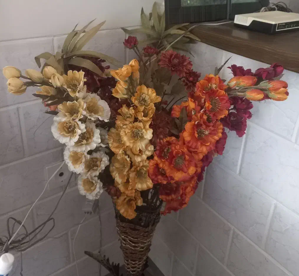 گل و گلدان|گل مصنوعی|معصومیه, |دیوار