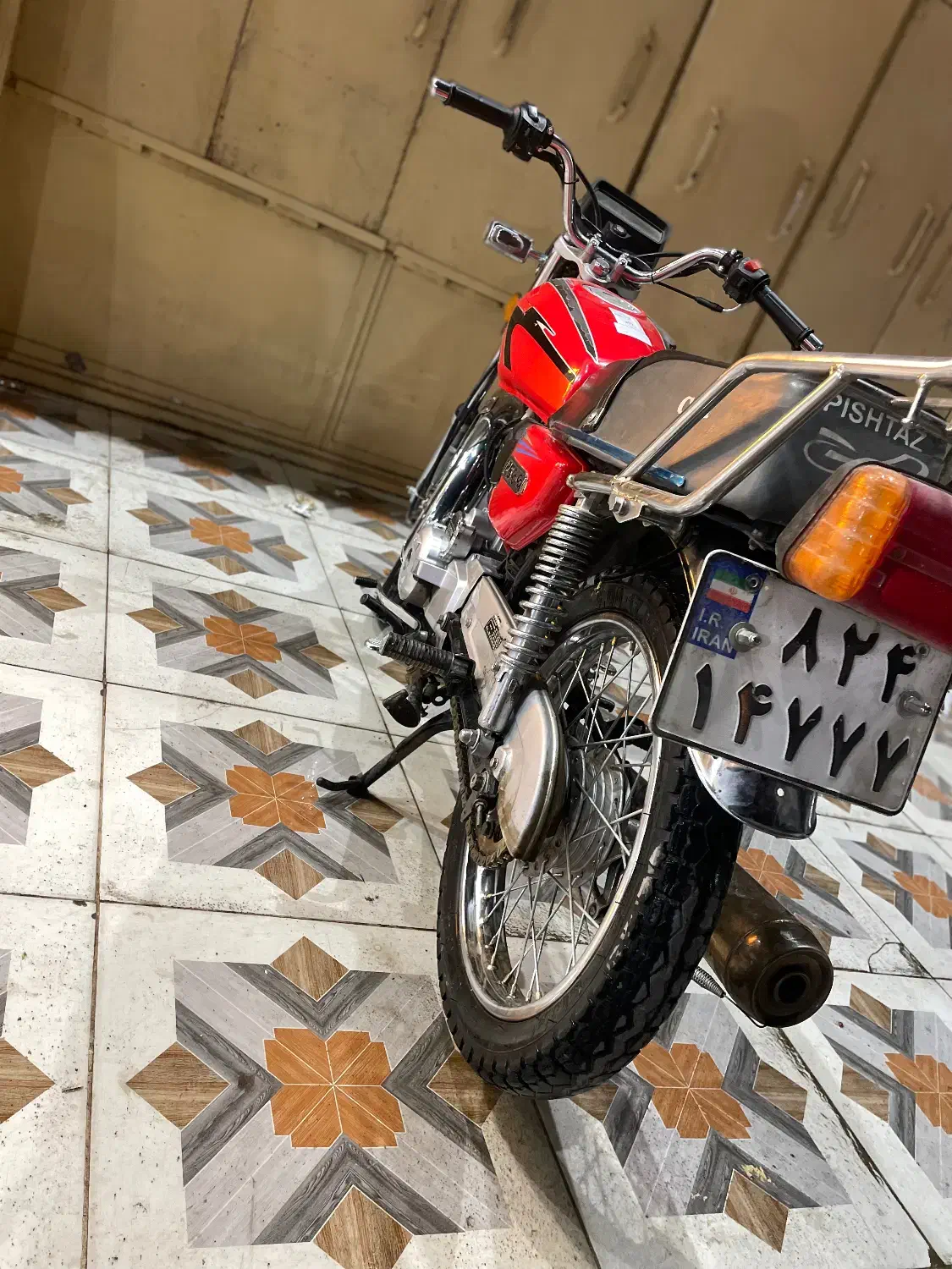 فروش موتور ۱۲۵ در حد خشک|موتورسیکلت|لاشار, |دیوار