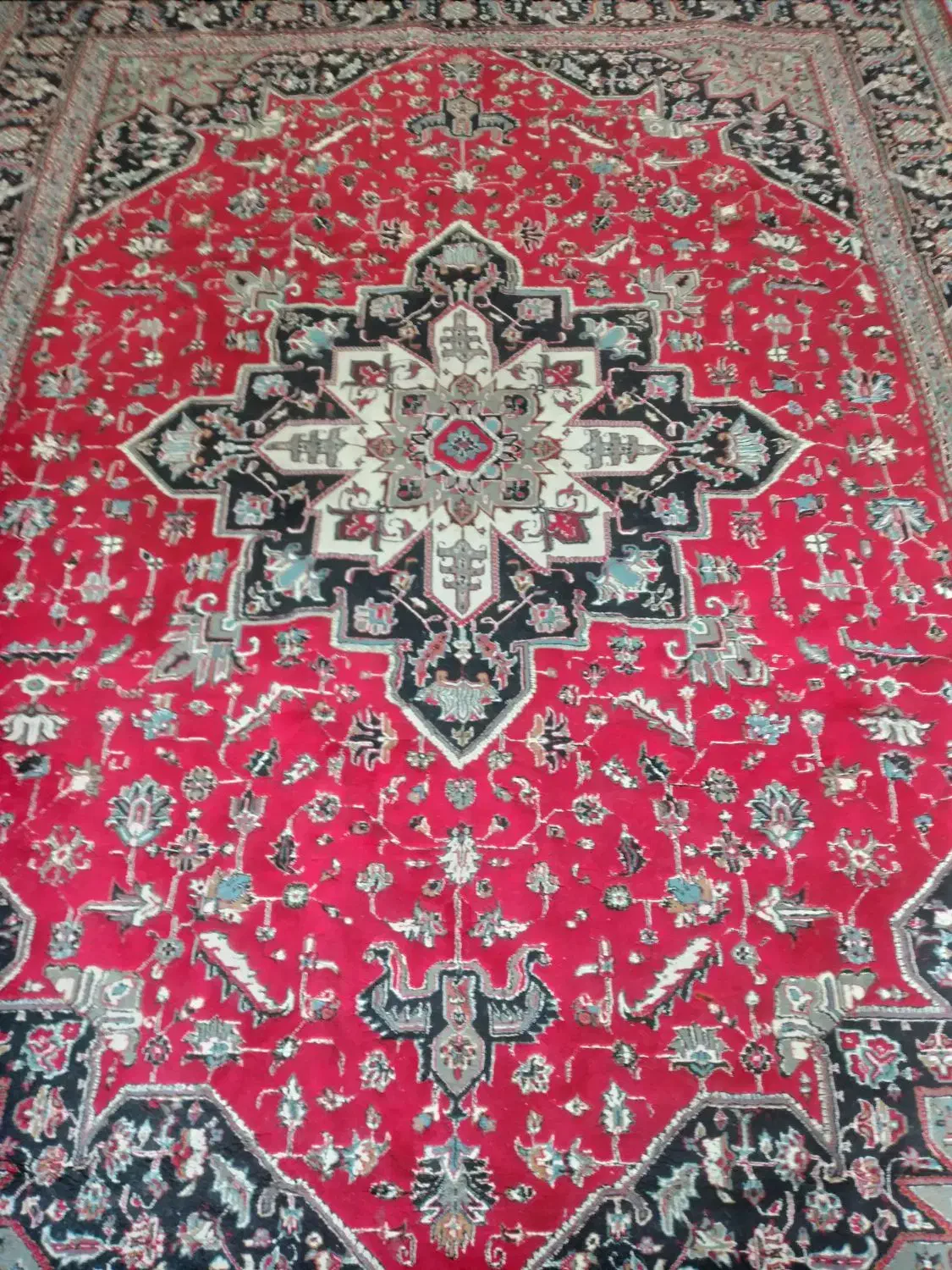 فرش ۱۲ متری|فرش|تبریز, |دیوار