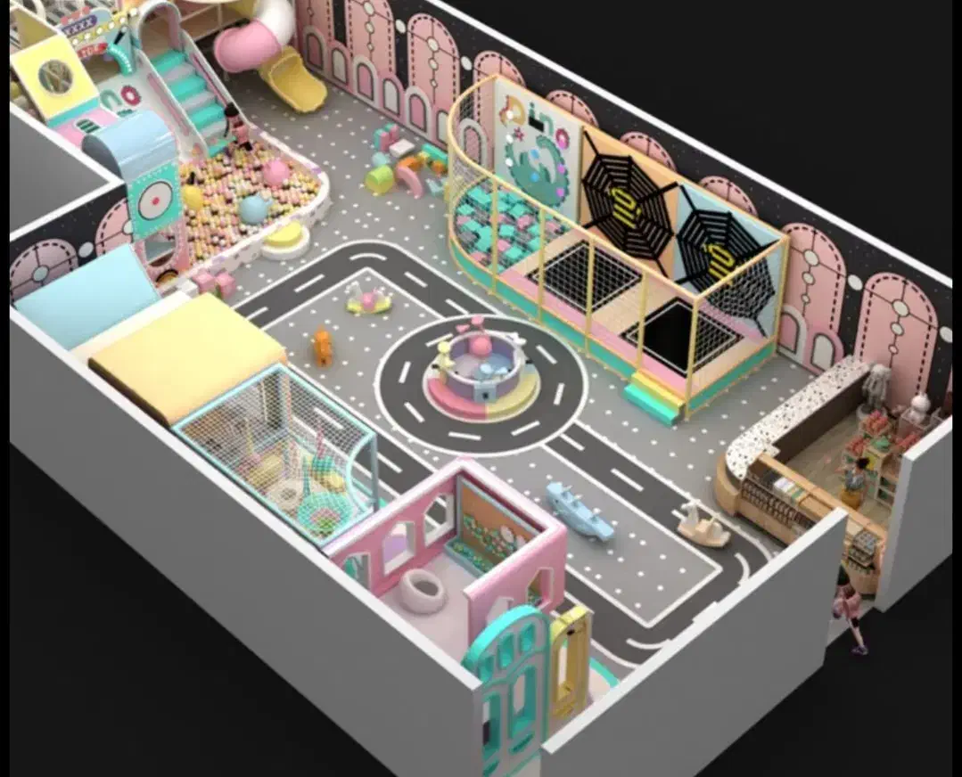 طراحی سه بعدی سرزمین کودک|اسباببازی|کرج, شهرک فهمیده|دیوار