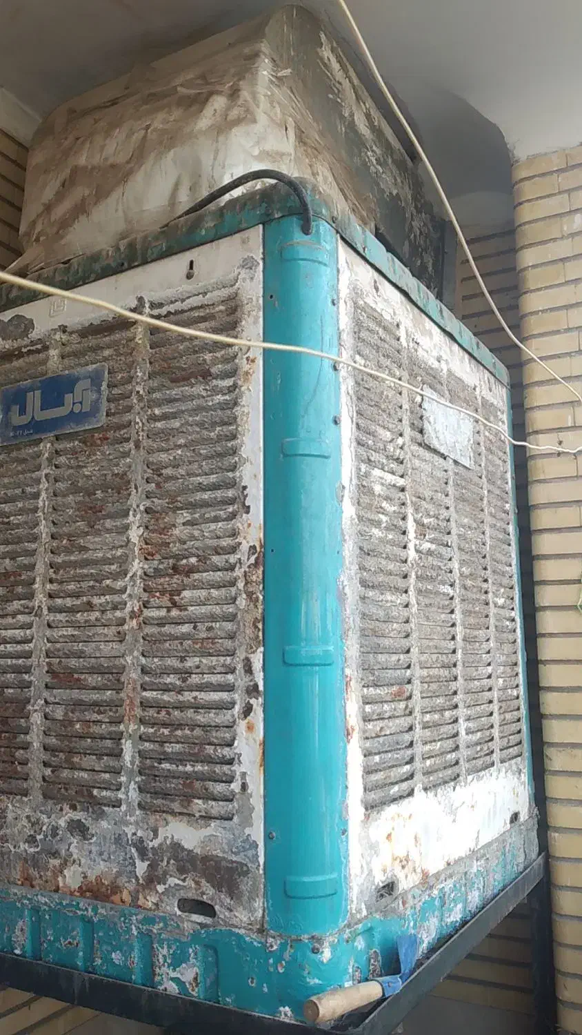 کولر آبی آبسال ۵۵۰۰کاملا سالم همراه با چهار پایه|کولر آبی|تهران, حر|دیوار