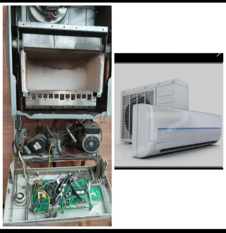 نصاب اسپیلت و تعمیرات پکیج بخاری آبگرمکن «برقکار|خدمات پیشه و مهارت|گرگان, |دیوار