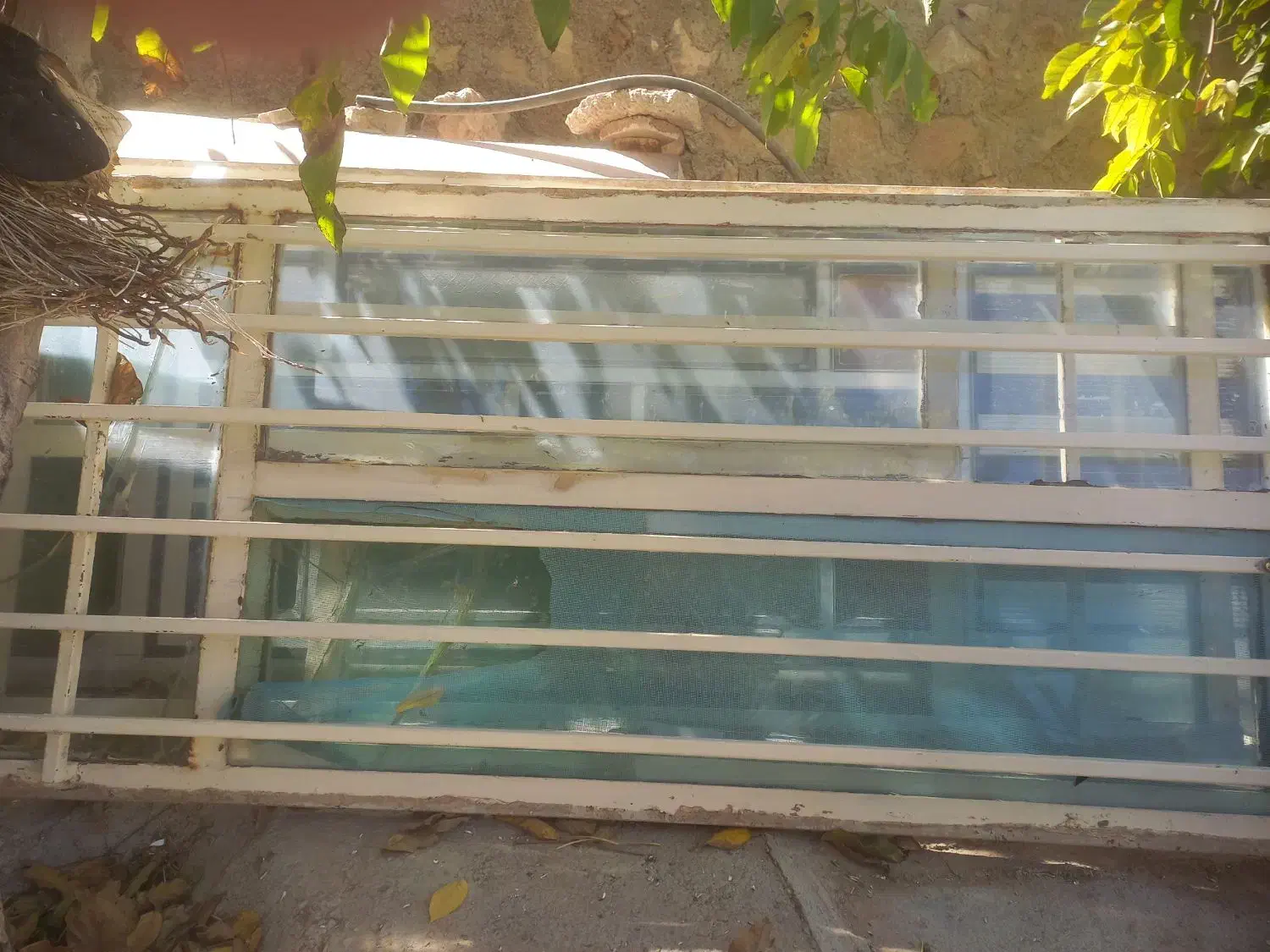 ۳عددپنجره آهنی|مصالح و تجهیزات ساختمان|گوآور, |دیوار