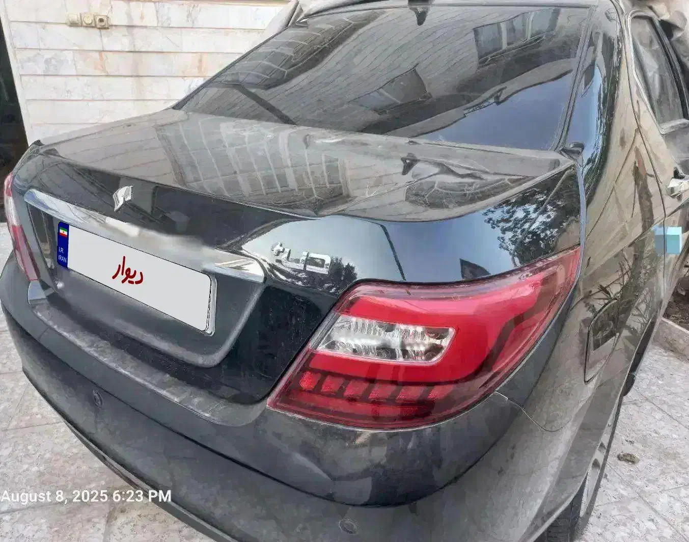 دنا پلاس صفر 6 دنده مشکی|خودرو سواری و وانت|قزوین, |دیوار