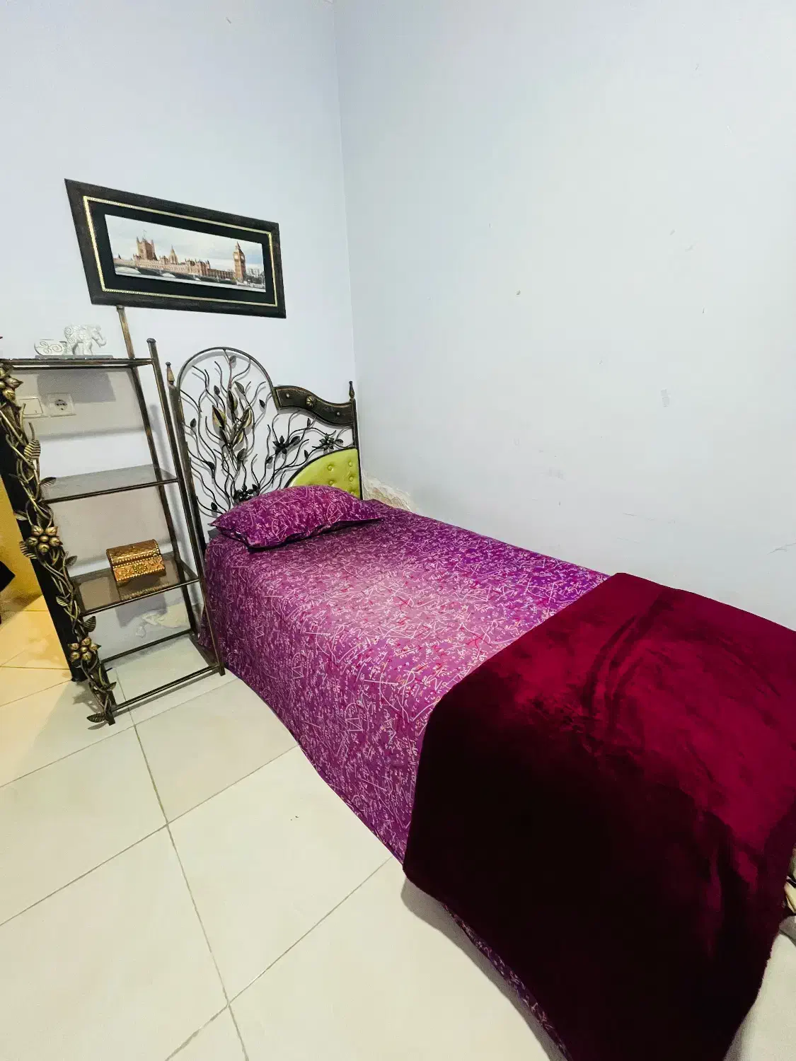 تخت یکنفره|تخت و سرویس خواب|مشهد, دانشجو|دیوار