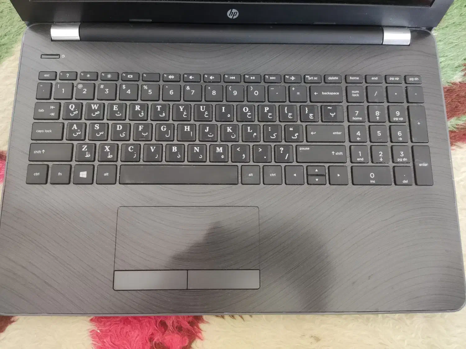 لپ تاپ Hp i7 نسل۷ باکیفوموس براحسابداری درس و ترید|رایانه همراه|اصفهان, پروین|دیوار