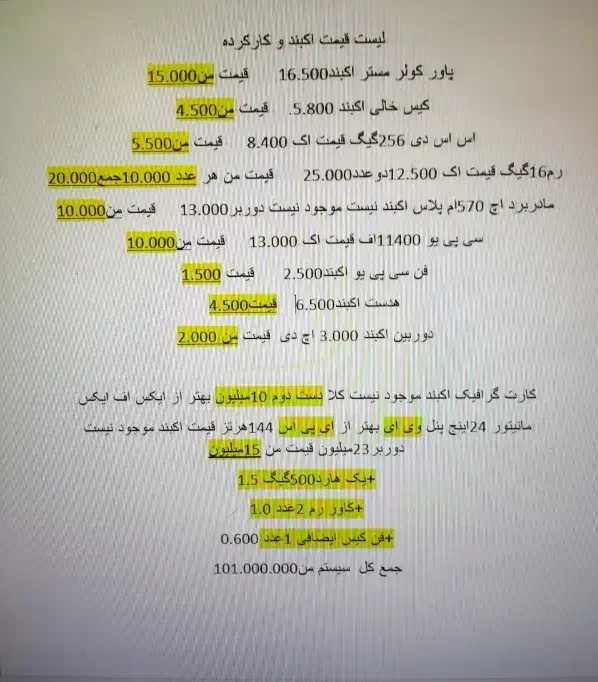 کیس مانیتور گیمینگ|رایانه رومیزی|تبریز, |دیوار