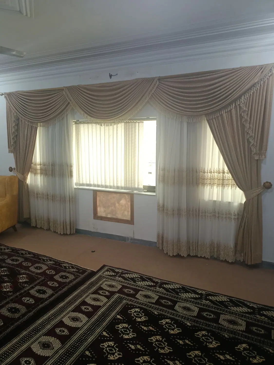 پرده|پرده، رانر، رومیزی|بندر ترکمن, |دیوار