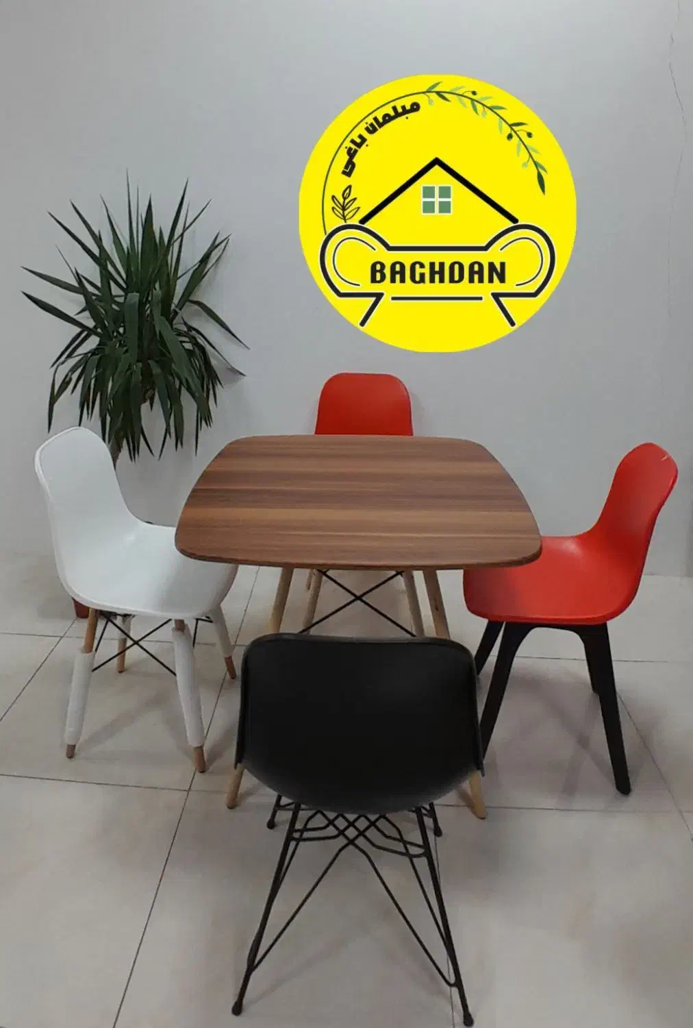 صندلی پلاستیکی کافه پایه نشکن مدل delara 55/باغدان|میز و صندلی غذاخوری|چهارباغ, |دیوار