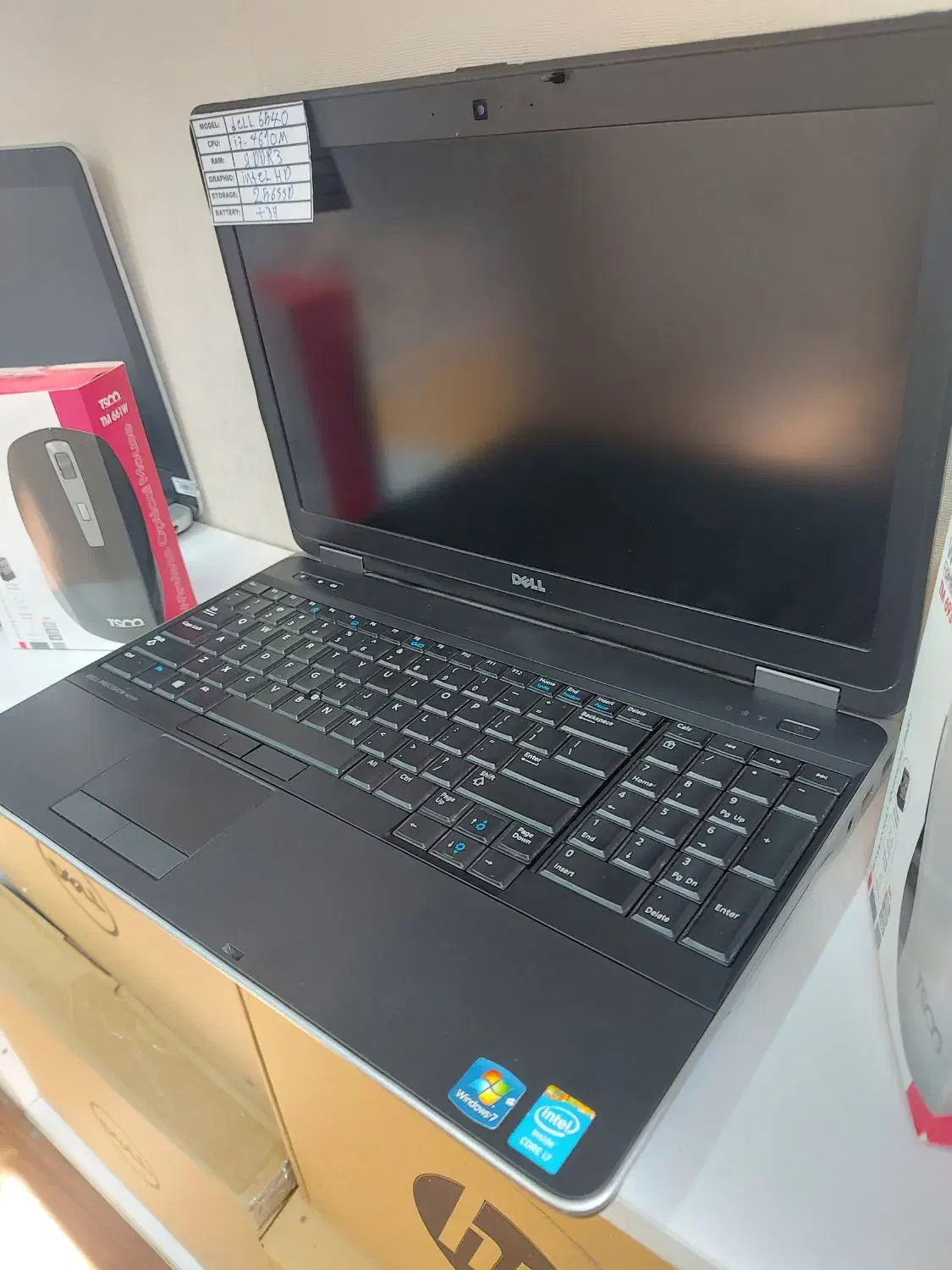 لپتاپcore i7رم8هاردssd  کاملانوباکارتن15.6اینچ|رایانه همراه|تهران, پونک|دیوار