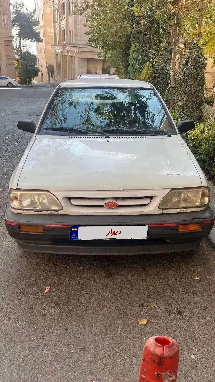 پراید هاچبک کره ای سفید|خودرو سواری و وانت|تهران, ابوذر|دیوار