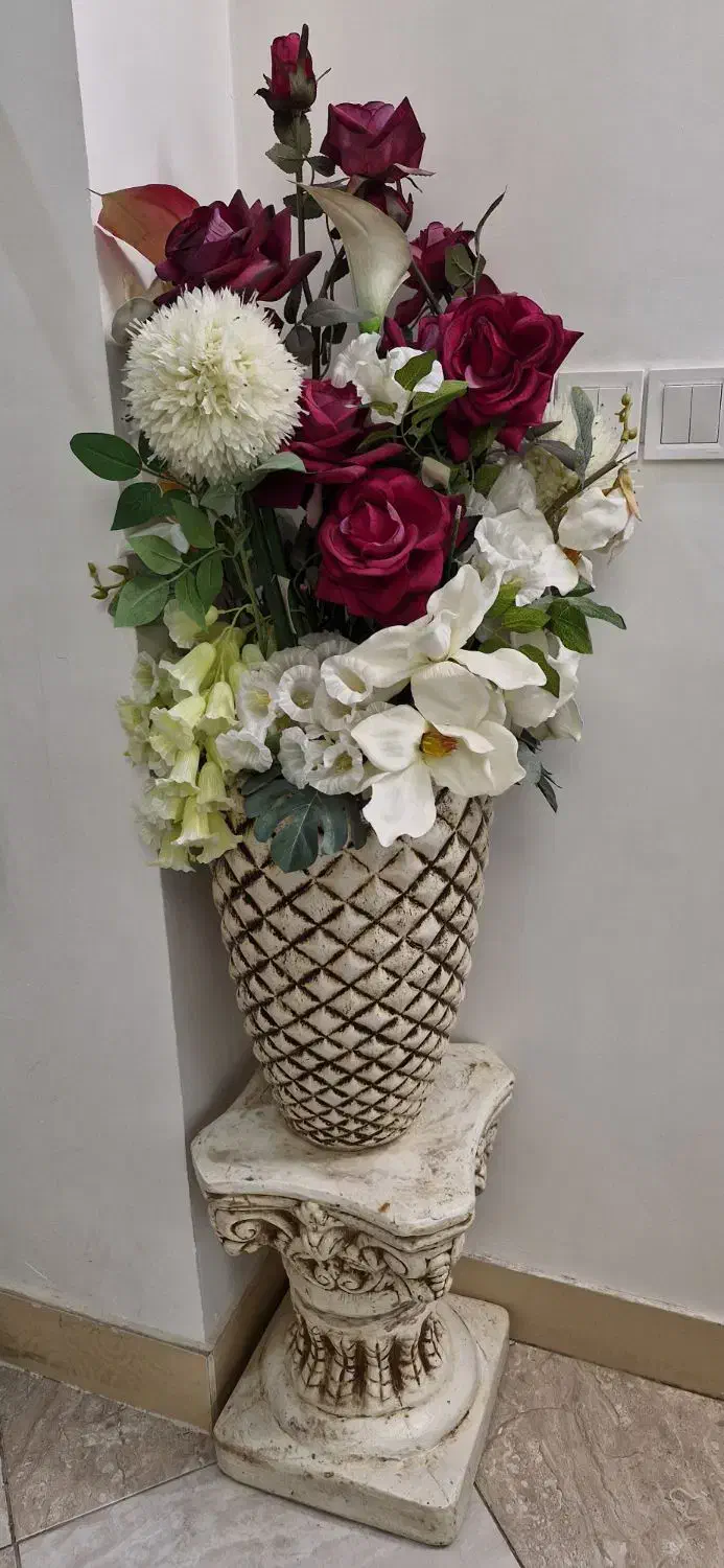 گلدان|گل مصنوعی|شاهرود, |دیوار