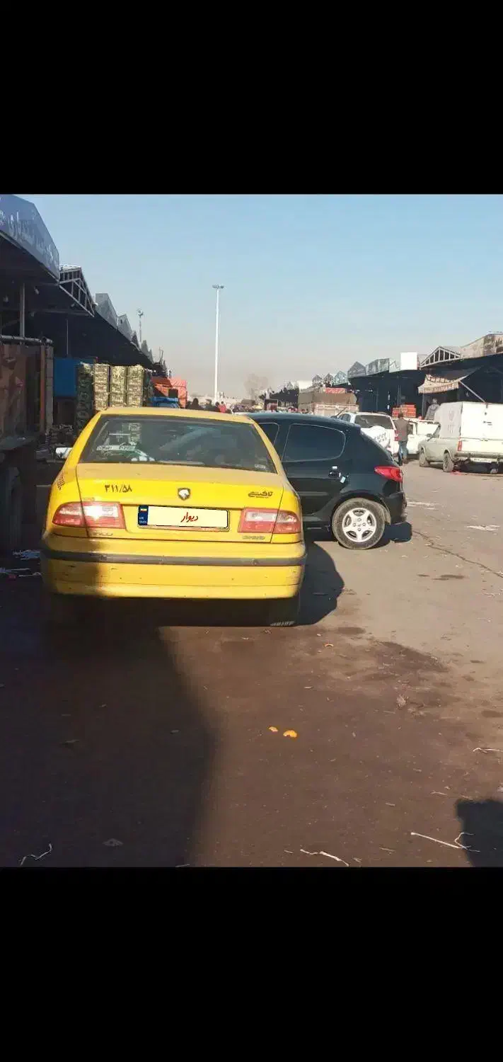 تاکسی سمند ۹۳|خودرو سواری و وانت|مشهد, شهرآرا|دیوار