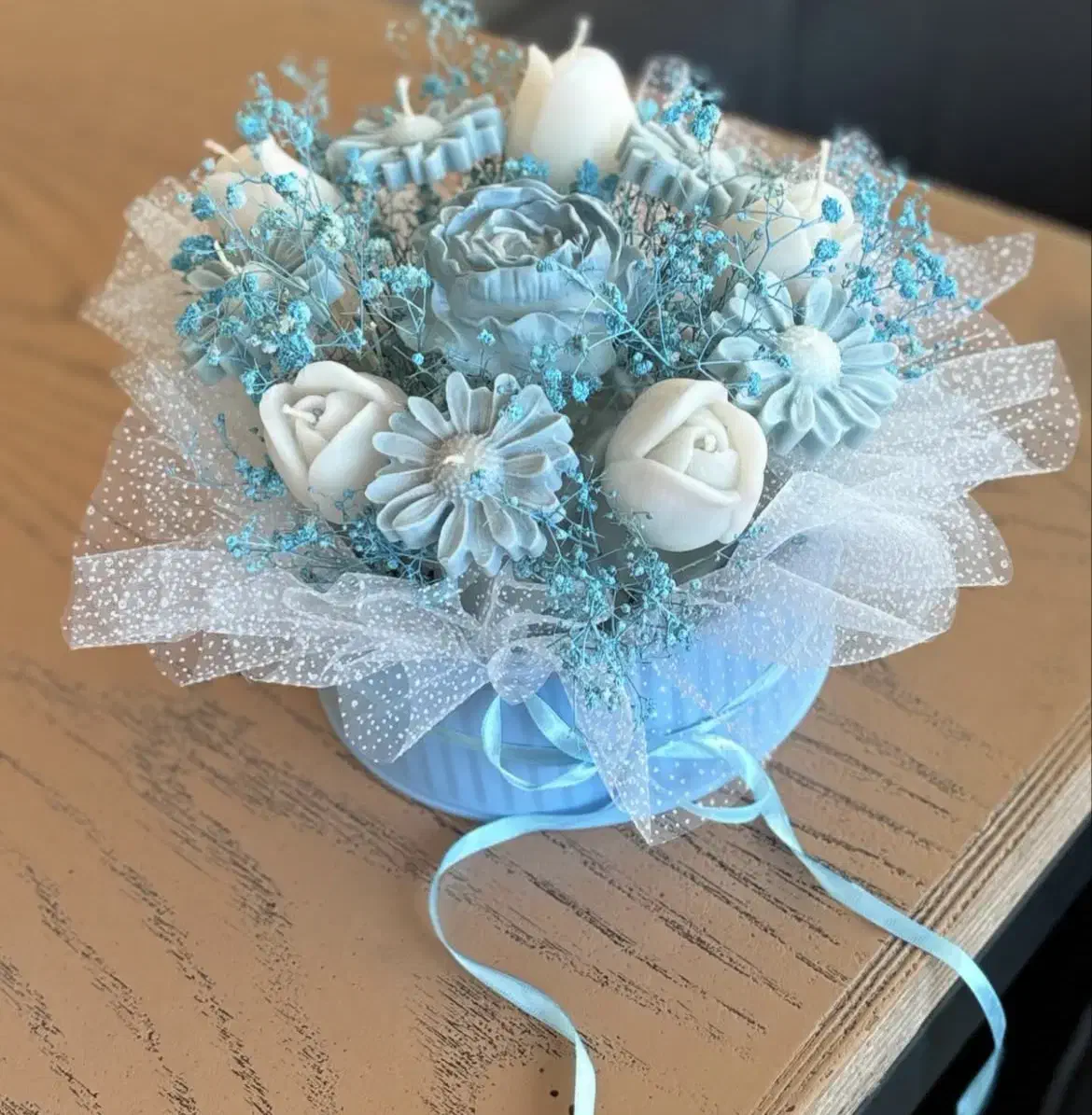 باکس گل شمع|گل مصنوعی|کرمان, |دیوار