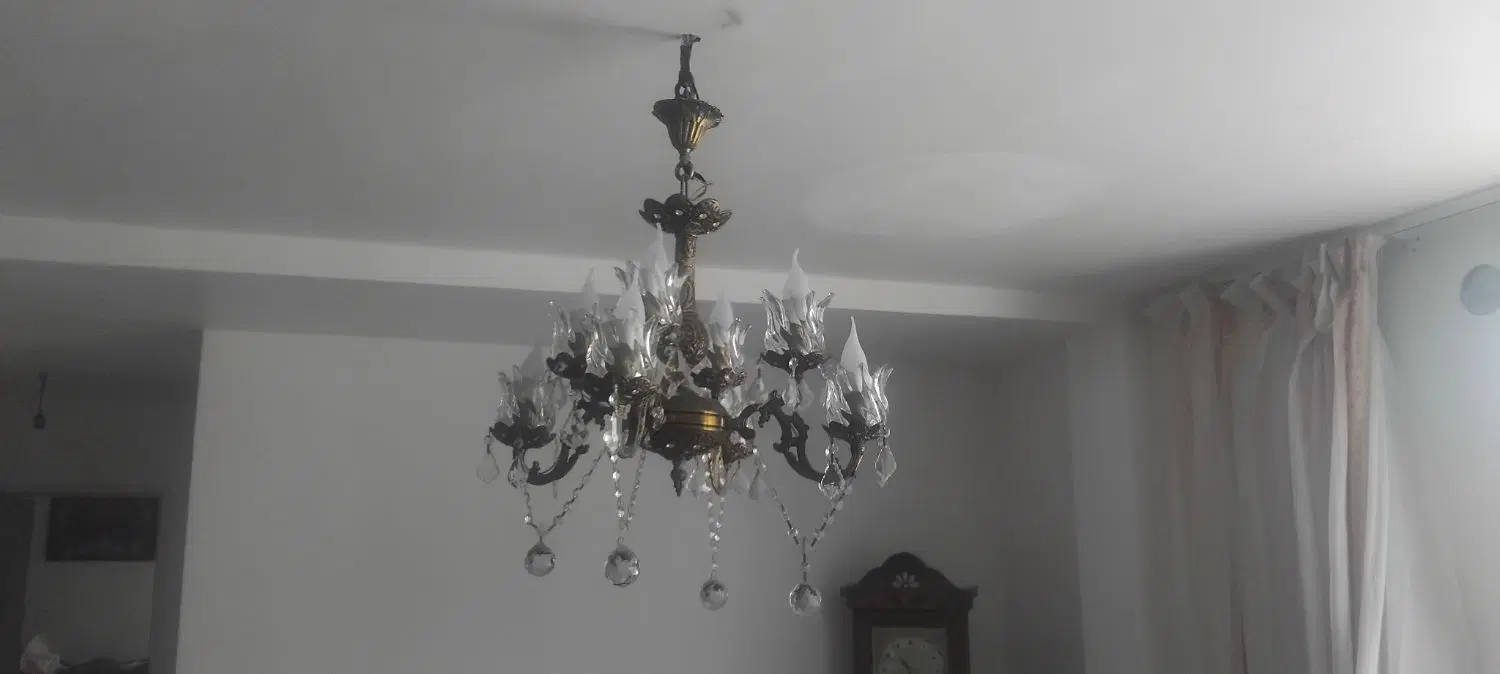 لوستر|لوستر و چراغ آویز|سهند, |دیوار