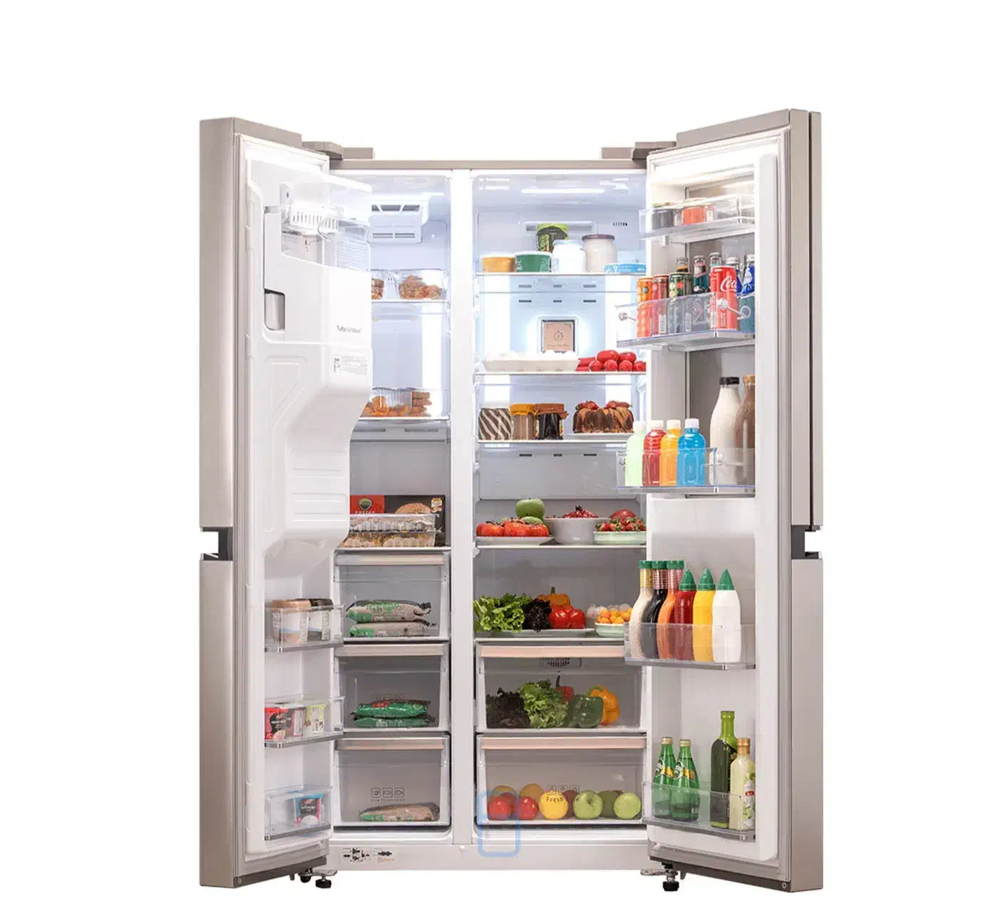 ساید ۳ درب هوشمند دوو|یخچال و فریزر|تاکستان, |دیوار