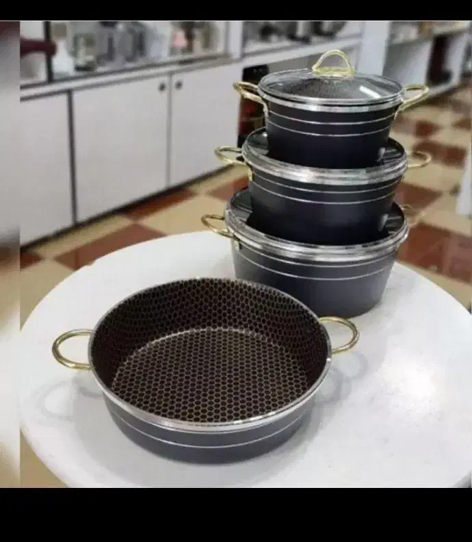 قابلمه کف زنبوری 7 پارچه|ظروف پخت‌وپز|ایلام, |دیوار