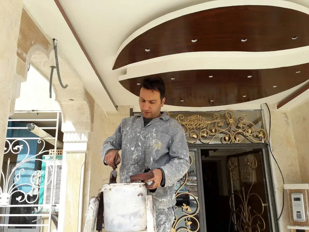 نقاشی ساختمان ( سعیدجعفری )|خدمات پیشه و مهارت|بروجرد, |دیوار