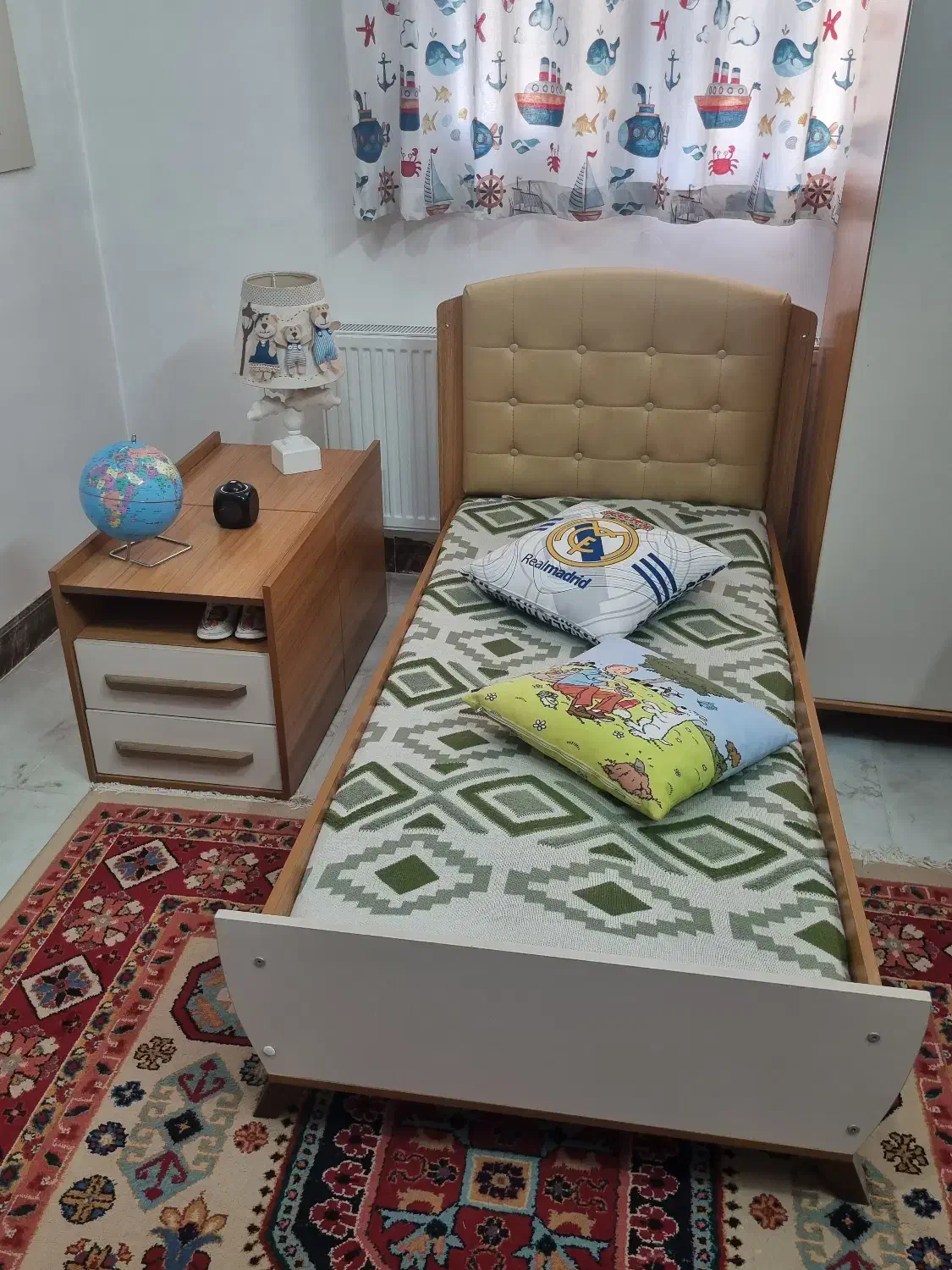 سرویس خواب نوزاد و نوجوان|تخت و صندلی بچه|فیروزکوه, |دیوار