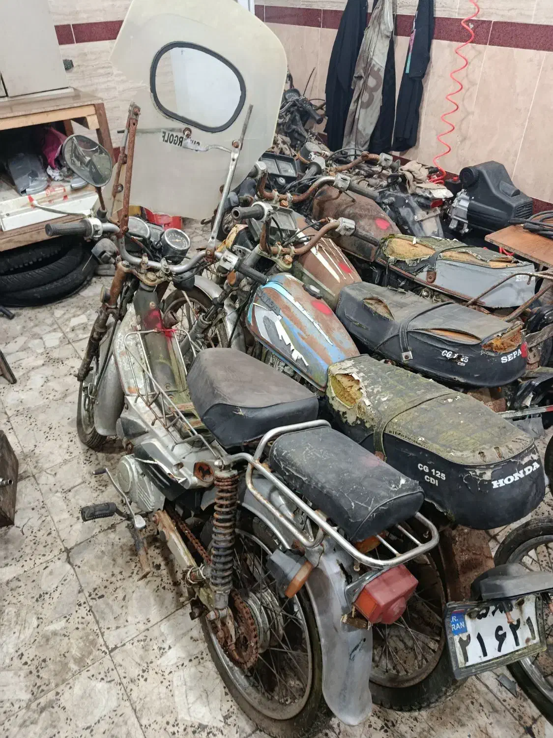 موتور های مزایده ای|موتورسیکلت|رشت, حومه رشت|دیوار