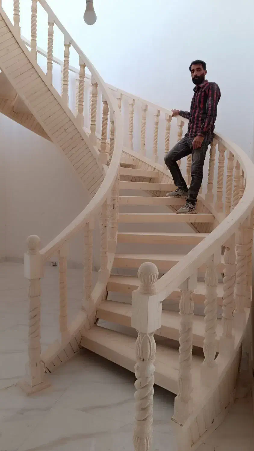 ساخت و نصب انواع سرویس پله|مصالح و تجهیزات ساختمان|تربتحیدریه, حاجی یار|دیوار