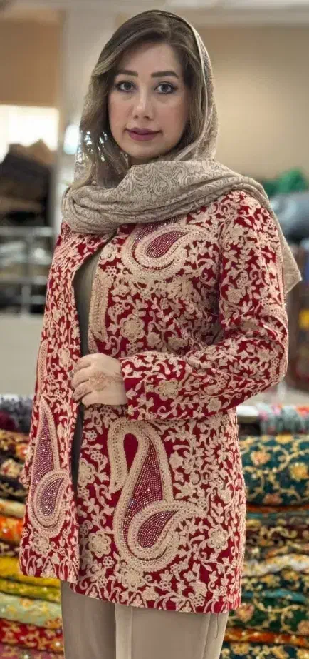 انواع مانتو سوزن دوزی و مانتو جواهر دوزی|لباس|مشهد, سجاد شهر|دیوار