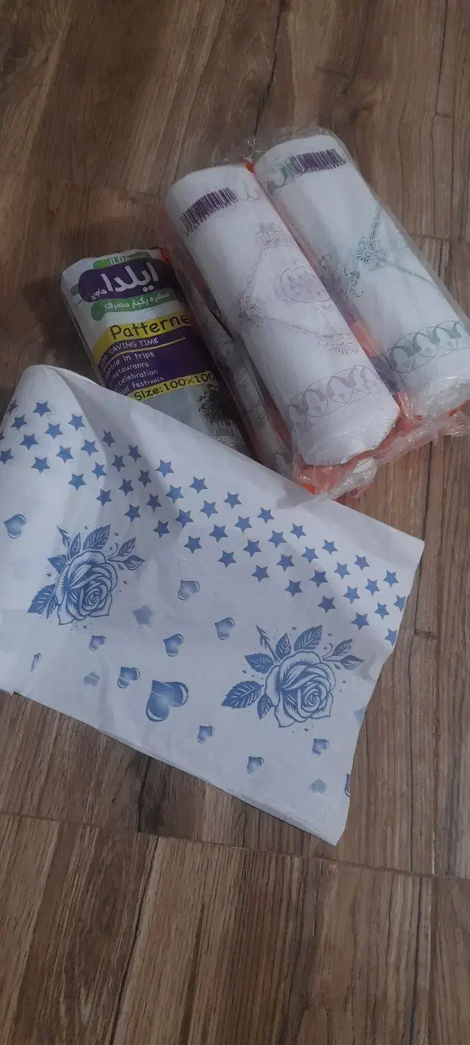 سفره یکبار مصرف|سفره، حوله، دستمال آشپزخانه|رشت, کوی بیانی|دیوار