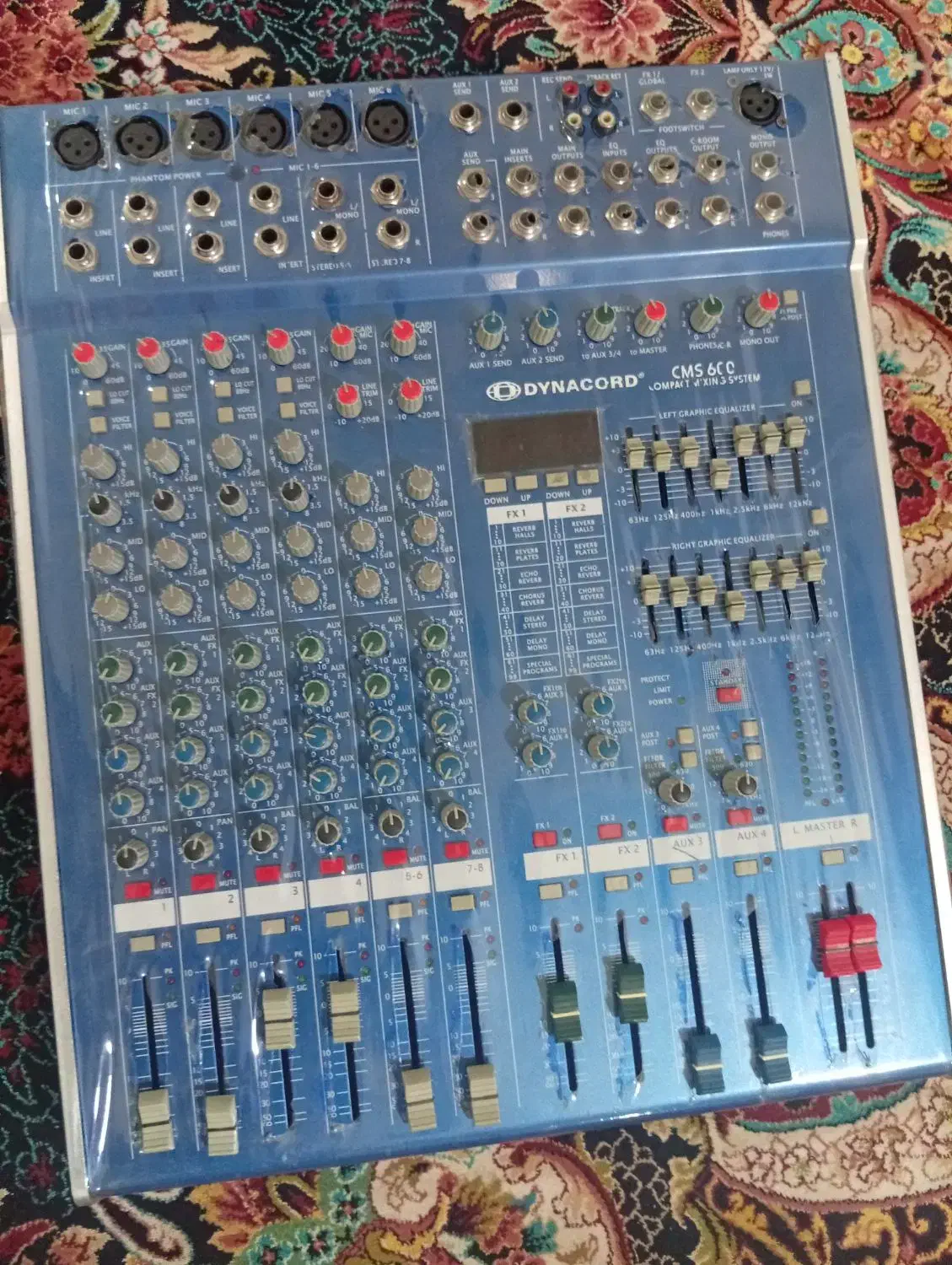 فروش میکسر دایناکورد 600|سیستم صوتی خانگی|شیراز, بید زرد|دیوار