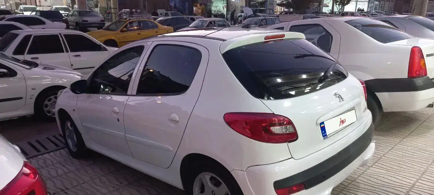 ۲۰۷ مدل ۴۰۱ پانوراما|خودرو سواری و وانت|سنندج, |دیوار